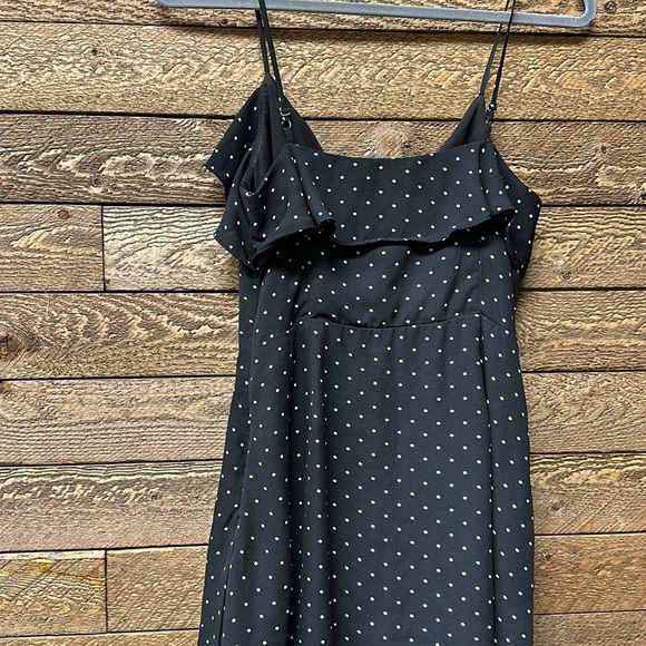 Banana Republic Polka Dot Ruffle Wrap Dress Size 4 - Picture 5 of 5